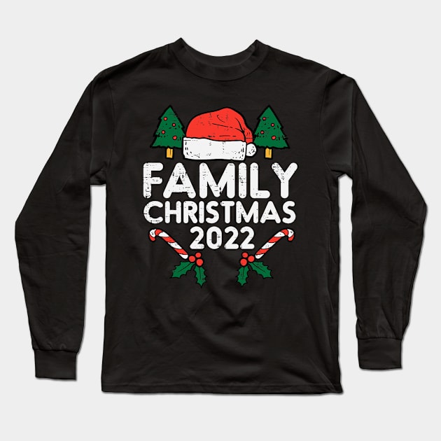 Family Christmas 2022 Matching Group Lights Xmas Men Women Long Sleeve T-Shirt by paynegabriel